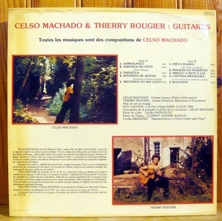 Image of Back Cover of LP - VG/VG - CELSO MACHADO, Imagens Do Nordeste (S.I.G.M.; SIG 001, France , Laminated Sleeve), Laminate starting to peel.,  - 2616143C