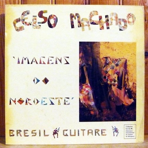 Image of Front Cover of LP - VG/VG - CELSO MACHADO, Imagens Do Nordeste (S.I.G.M.; SIG 001, France , Laminated Sleeve), Laminate starting to peel.,  - 2616143C