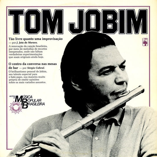 Image of Front Cover of LP - VG+/VG - VARIOUS, Hist ria Da M sica Popular Brasileira - Tom Jobim (Abril Cultural; none, Brazil 1982, Gatefold), Light Marks only.,  - 2616145C