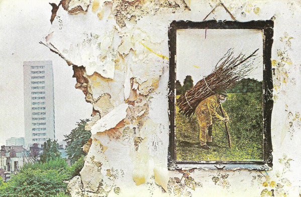 Image of Front Cover of Cassette - VG+/VG+ - LED ZEPPELIN, Untitled (Atlantic; K 450 008, Europe , Clear cassette shell), ,  - 2636057E