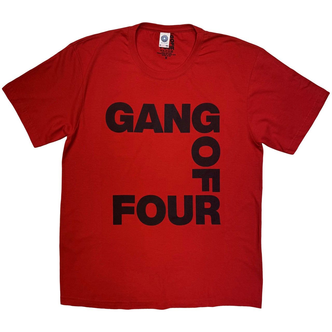 Image of Front Cover of Accessories - NEW/NEW - GANG OF FOUR, Logo Red T-Shirt S (, Europe ), ,  - 2656038S