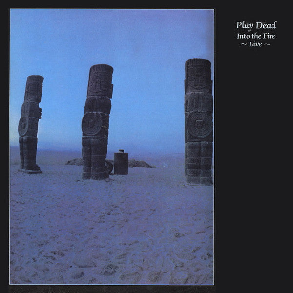 Image of Front Cover of LP - VG/VG - PLAY DEAD, Into The Fire ~ Live ~ (Clay Records; CLAY LP 16M, UK 1985), Strong VG,  - 2616153C