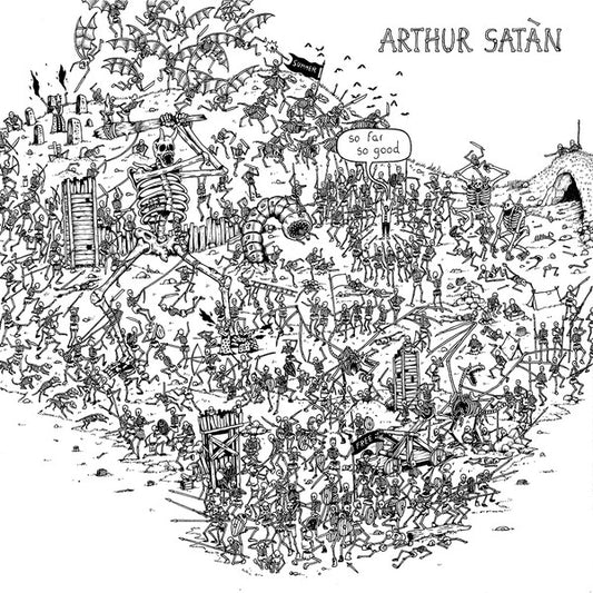 Image of Front Cover of LP - VG+/VG+ - ARTHUR SAT N, So Far So Good (Born Bad Records; BB148LP, France 2021), ,  - 2626098E