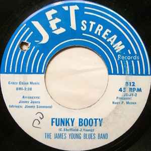 Image of Front Cover of 7" - /VG+ - THE JAMES YOUNG BLUES BAND / PEGGY SCOTT & JO JO BENSON, Funky Booty / Was It Worth It All? (Jetstream Records; 812, US ), Lightest of hairlines.,  - 2626081E