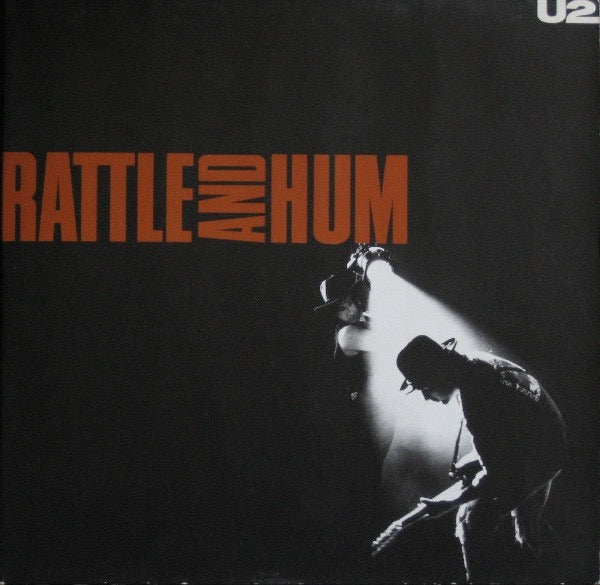 Image of Front Cover of 2xLP - VG+/VG+ - U2, Rattle And Hum (Island Records; U 27, Scandinavia 1988, Gatefold, 2 Inners), ,  - 2616117C