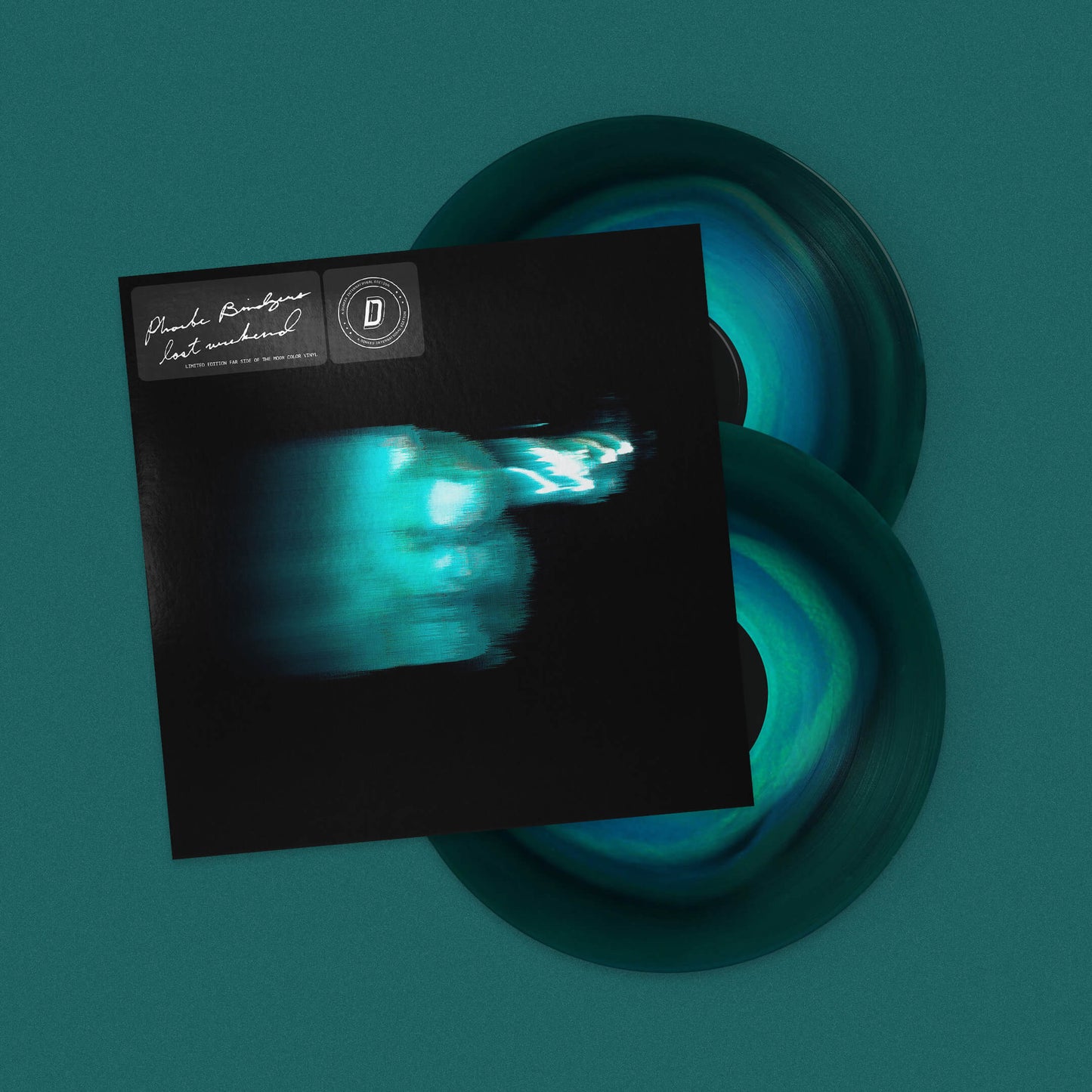 Image of Front Cover of LP - NEW/NEW - PHOEBE BRIDGERS, Lost Weekend (Dead Oceans; DOC400lp-C4, Europe 2026, Gatefold, Insert, ‘Far Side of the Moon’ colour 2LP, 7" x 9" 20-page lyric book insert, Limited pressing of 7000, Dinked Edition: INT.04), ,  - 9405807C