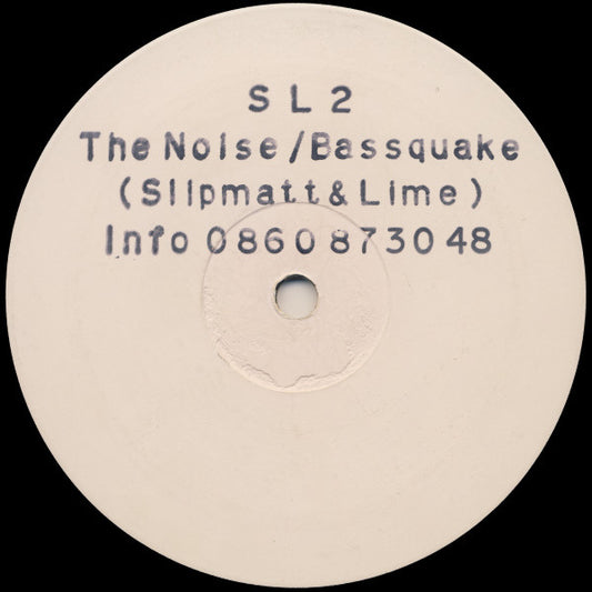 Image of Front Cover of 12" - /VG - S L 2, The Noise / Bassquake (Awesome Records ; SL 001, UK 1991), light marks only. pen on label (no hand-stamp),  - 2646138S