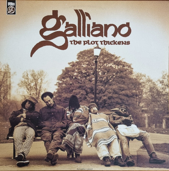 Image of Front Cover of 2xLP - VG+/VG - GALLIANO, The Plot Thickens (Talkin' Loud; 522 452-1, UK 1994, Picture Sleeve, 2 Inners), ,  - 2626162E