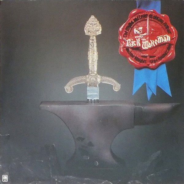 Image of Front Cover of LP - VG/VG - RICK WAKEMAN, The Myths And Legends Of King Arthur And The Knights Of The Round Table (A&M Records White Labels With Right Aligned Logo; 393 230-1, Germany 1986 Reissue, Company Inner), ,  - 2616259C