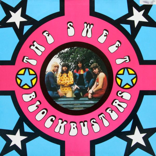 Image of Front Cover of LP - VG/VG - THE SWEET, Blockbusters (RCA; NL 74313, UK & Europe 1989), ,  - 2616260C
