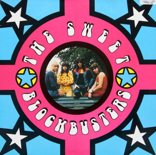 Image of Front Cover of LP - VG/VG - THE SWEET, Blockbusters (RCA; NL 74313, UK & Europe 1989), ,  - 2616260C