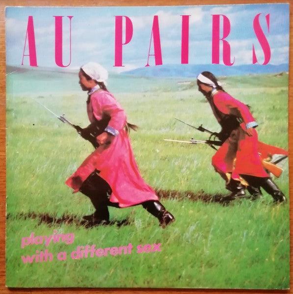 Image of Front Cover of LP - VG/VG - AU PAIRS, Playing With A Different Sex (Human Records With NCB Logo; HUMAN 1, Scandinavia 1981, Inner, SG1 On Runouts), A few light marks, Sleeve has some pinhcs to edges. ,  - 2616261C