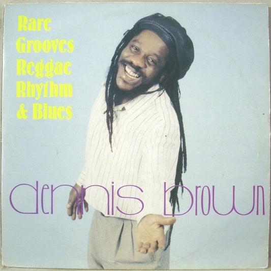Image of Front Cover of 2xLP - VG/G+ - DENNIS BROWN, Rare Grooves Reggae Rhythm & Blues (Body Music; DENNIS LP 001, UK 1993, Gatefold), Light marks only, plays VG.,  - 2646142S