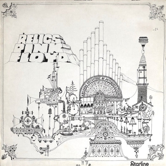Image of Front Cover of LP - VG+/VG - PINK FLOYD, Relics (Starline; SRS 5071, UK 1974 Reissue, Textured Sleeve, A3/B5 HTM), ,  - 2616186C