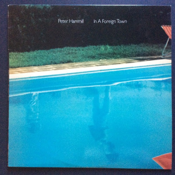 Image of Front Cover of LP - VG+/VG - PETER HAMMILL, In A Foreign Town (Restless Records; 72337-1, US 1988, Insert, Van Der Graaf Generator), Some light fogging on vinyl.,  - 2616190C