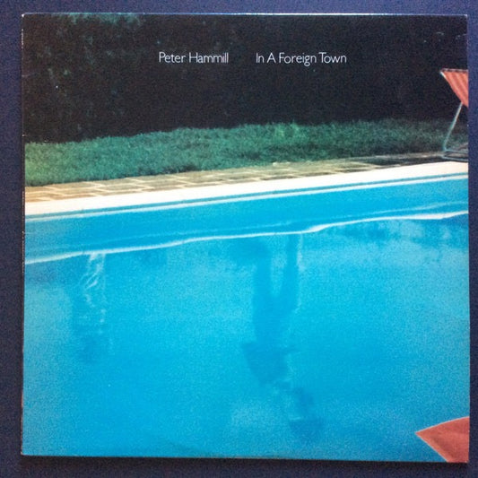 Image of Front Cover of LP - VG+/VG - PETER HAMMILL, In A Foreign Town (Restless Records; 72337-1, US 1988, Insert, Van Der Graaf Generator), Some light fogging on vinyl.,  - 2616190C