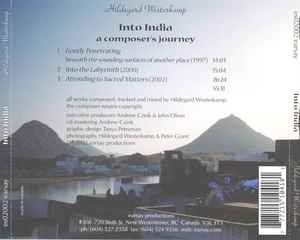 Image of Back Cover of CD - VG+/VG+ - HILDEGARD WESTERKAMP, Into India (Earsay Productions; es02002, Canada 2002, Jewel Case, Booklet), ,  - 2636122E