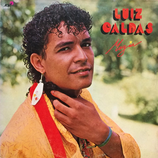 Image of Front Cover of LP - VG/VG+ - LUIZ CALDAS, Magia (Nova Rep blica; 826 583-1, Brazil 1985), Sleeve has some areas of wear and creasing,  - 2616343C