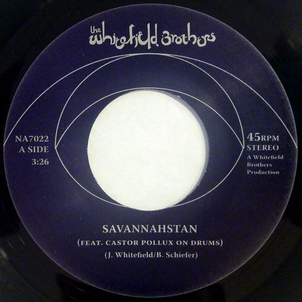 Image of Front Cover of 7" - /EX - THE WHITEFIELD BROTHERS, Savannahstan / Serengeti Bonus Beat (Now-Again Records; NA7022, US 2009), ,  - 2626184E