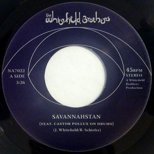 Image of Front Cover of 7" - /EX - THE WHITEFIELD BROTHERS, Savannahstan / Serengeti Bonus Beat (Now-Again Records; NA7022, US 2009), ,  - 2626184E