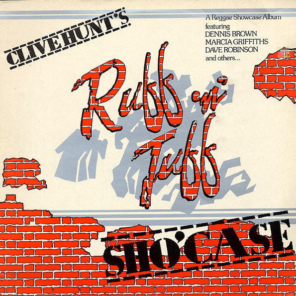 Image of Front Cover of LP - VG/G+ - VARIOUS, Clive Hunt's Ruff 'N' Tuff Sho' Case (Intense; INLP 3, UK 1982), ,  - 2646167S