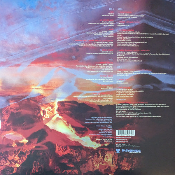 Image of Back Cover of 2xLP - VG/VG+ - JEDI MIND TRICKS, Servants In Heaven, Kings In Hell (Babygrande; BBG-LP-1052, US 2013, Limited Edition, Reissue, Blue Translucent), ,  - 2646179S