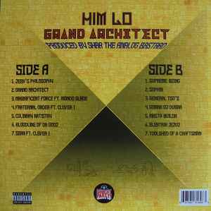 Image of Back Cover of LP - VG+/VG+ - HIM-LO, Grand Architect (Grilchy Party; GP-53, US 2025), ,  - 2646196S