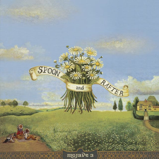 Image of Front Cover of LP - NEW/NEW - MOJAVE 3, Spoon and Rafter (2026 Remaster) (4AD; 4AD0829LP, UK 2026 Reissue, Black Vinyl), , Never ones to sit still, Spoon and Rafter marked another shift for the band. While still containing echoes of singer-songwriters and alt-country, the record represents a Technicolor expansion of their palette that utilizes electronics, glockenspiels, melodica, and Beatlesque production. And while Mojave 3 had few instances of breaking into mainstream culture, album cuts  Bluebi