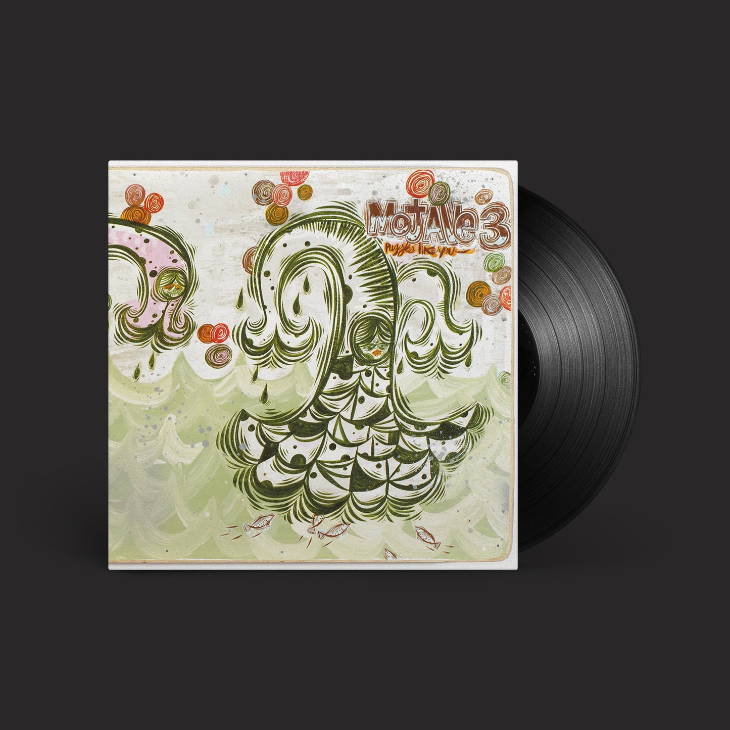 Image of Back Cover of LP - NEW/NEW - MOJAVE 3, Puzzles Like You (2026 Remaster) (4AD; 4AD0830LP, Europe 2026 Reissue), , By the time of their final album, Mojave 3 had journeyed a long way from the dreamy, country-tinged sadcore they started with. Reminiscent of the late days of Slowdive, both Neil and Rachel had released solo records, Ian was playing in other bands, and Neil was once again going off on his own to finish the album himself. Leapfrogging the sonic direction of their previous album, Puzzles L