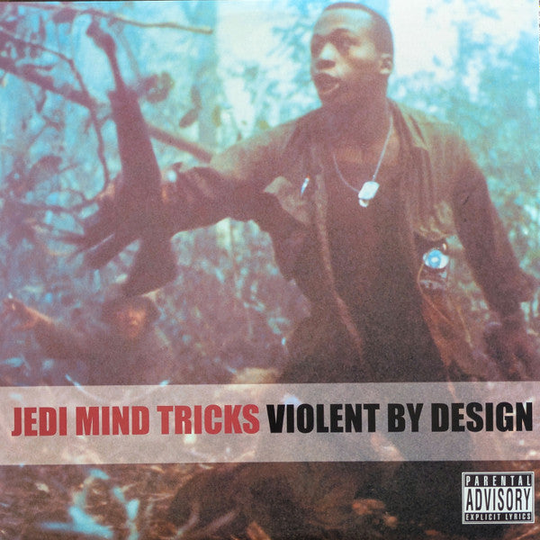 Image of Front Cover of 2xLP - VG/EX - JEDI MIND TRICKS, Violent By Design (Babygrande; BBG-LP-7, US 2012 Reissue, Remastered, Clear Vinyl), Opened out of shrink. Unplayed. Sleeve has some creasing and slight ring wear from storage,  - 2646199S
