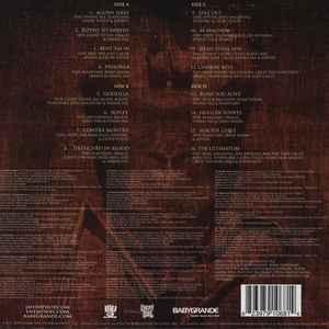 Image of Back Cover of 2xLP - VG+/EX - ARMY OF THE PHARAOHS, The Unholy Terror (Babygrande; BBG-LP-1068, US 2013, Orange Vinyl), Opened Instore, slight ring wear from storage.,  - 2646200S