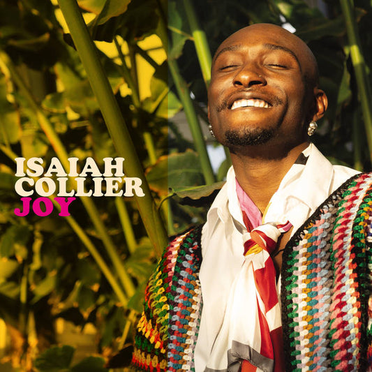 Image of Front Cover of LP - NEW/NEW - ISAIAH COLLIER, Joy (Brownswood; BWOOD455LP, Worldwide 2026, Black Vinyl), , In a world currently defined by unrest, uncertainty, and cultural fracture, acclaimed saxophonist, composer, and bandleader Isaiah Collier returns with Joy, a 5-track EP that reframes one of humanity s most nuanced emotions both as a devotional grounding and political act. As he played the chords with a sense of urgency, he could feel the vibration of yellow in the piece. That initial triplet 