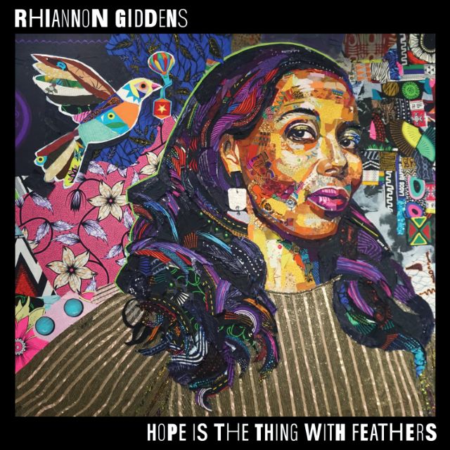 Image of Front Cover of LP - NEW/NEW - RHIANNON GIDDENS, Hope Is the Thing with Feathers (Nonesuch; , UK 2026, Heavyweight 140-gram high-performance vinyl), , Pulitzer and Grammy-winning artist Rhiannon Giddens’ new album Hope is the Thing with Feathers was inspired by the beauty of people coming together and drawing strength from each other. It was intentionally recorded live with no frills and few overdubs, just pure and essential music that captures the feeling of community, clarity, as well as the joy a