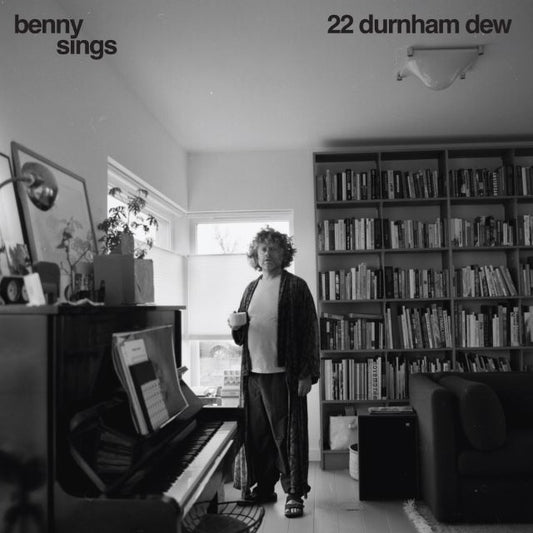 Image of Front Cover of LP - NEW/NEW - BENNY SINGS, 22 Durnham Dew (Stones Throw Records; STH2529LP, UK 2026 Reissue, Black Vinyl), , After decades of touring and recording, Benny has embraced a more grounded, family-focused lifestyle. 22 Durnham Dew was created with and about his immediate family, featuring contributions from both his wife and daughter. Across its songs, Benny reflects on fatherhood, family life, and the everyday moments of adulthood. Long celebrated as one of the most distinctive voices i