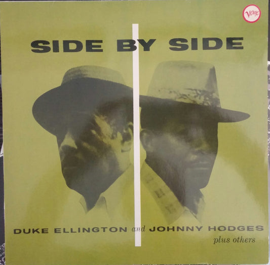 Image of Front Cover of LP - VG+/VG+ - DUKE ELLINGTON AND JOHNNY HODGES, Side By Side (Verve Records; 821 578-1, Germany 1984 Reissue, Picture Sleeve), 1 light mark on the B-side.,  - 2626172E