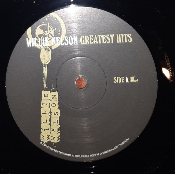 Image of Label Cover of 2xLP - VG+/EX - WILLIE NELSON, Greatest Hits (Legacy; 19658813181, Europe 2023, Gatefold), ,  - 2626218E