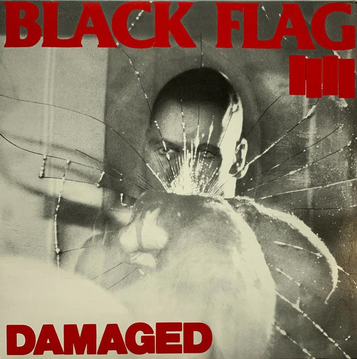 Image of Front Cover of LP - NEW/NEW - BLACK FLAG, Damaged (SST Records; SST007LP, US 2025 Reissue), , Perhaps the best album to emerge from the quagmire that was early-'80s California hardcore punk, the visceral, intensely physical presence of Damaged has yet to be equaled, although many bands have tried. Although Black Flag had been recording for three years prior to this release, the fact that Henry Rollins was now their lead singer made all the difference. His furious bellow and barely contained ferocit