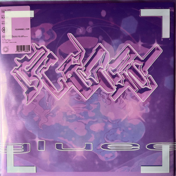 Image of Front Cover of LP - NEW/NEW - BLADEE, Gluee (Year0001; YR0005LP, US 2022 Reissue, Purple Vinyl), , Bladee is a Stockholm-based musician, designer and visual artist. Preceded by his reputation as a rap experimentalist, Bladee is a prolific and highly inventive entity with work spanning and intersecting the worlds of music, art and fashion.He began his career as a teenager, trading art and lyrics with close friends. After releasing his first projects, international recognition came quickly and his ne