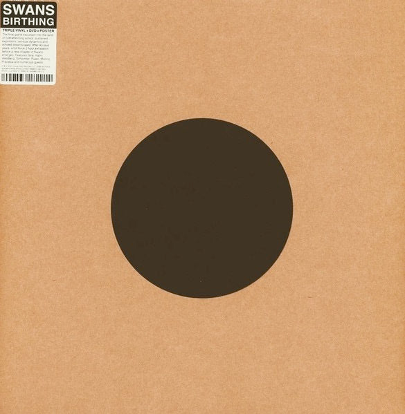 Image of Front Cover of 3xLP - VG+/VG+ - SWANS, Birthing (Young God Records; YG68, USA & Canada 2025, Triple Gatefold, Insert, Poster, With DVD), Includes signed insert,  - 2626253E