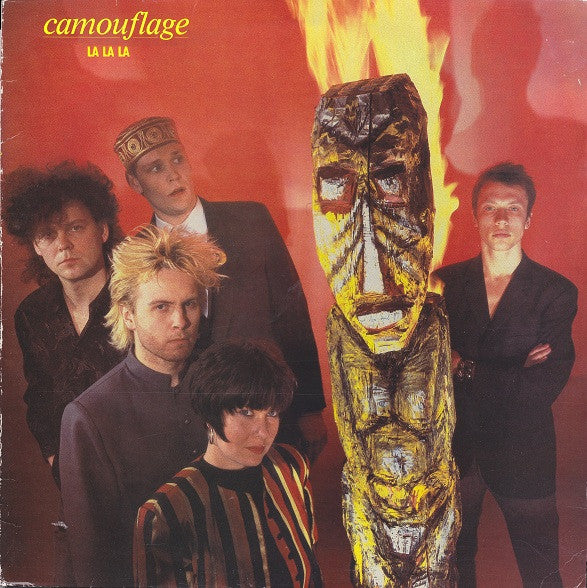 Image of Front Cover of LP - VG/VG - CAMOUFLAGE, La La La (Silence; SRS 4706, Sweden 1988, Inner), Edge Wear.,  - 2616407C