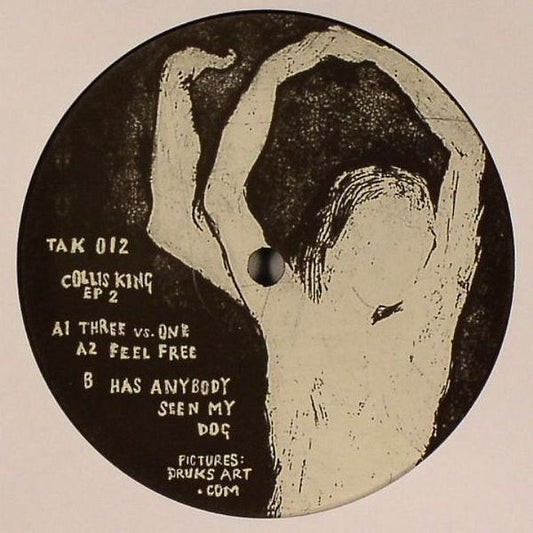 Image of Front Cover of LP - /VG+ - COLLIS KING, EP 2 (Tak Records; TAK 012, UK 2005), Light Marks only.,  - 2626262E