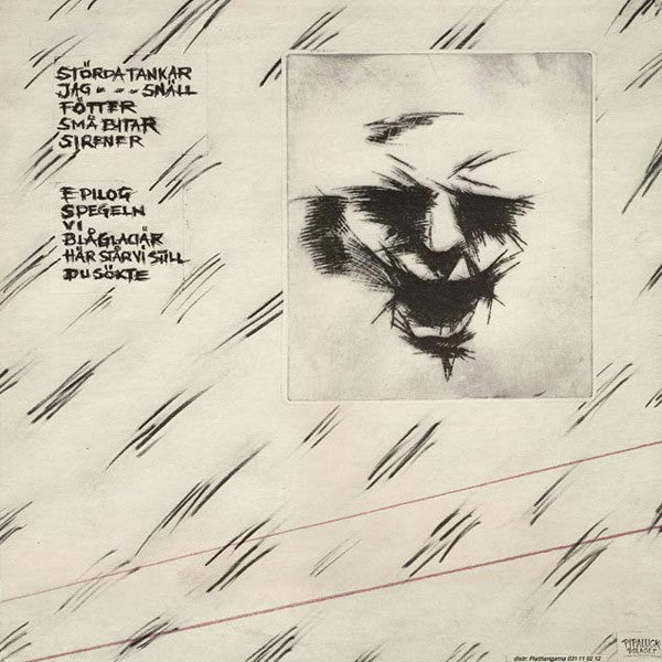 Image of Back Cover of LP - VG+/VG+ - MEMENTO MORI, Jag... Sn ll (Pipaluckbolaget; PLP 5, Sweden 1983, Insert), ,  - 2616409C