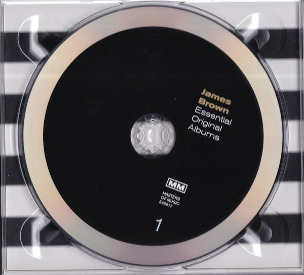 Image of Label Cover of 3xCD - VG+/VG+ - JAMES BROWN, Essential Original Albums (Masters Of Music; 545517, Europe 2018, Triple Digipak), ,  - 2616449C