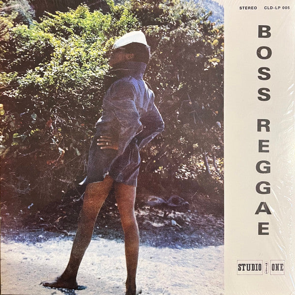 Image of Front Cover of LP - EX/EX - VARIOUS ARTISTS, Boss Reggae (Studio One; CLD LP 005, US 2022 Reissue, Black Vinyl.), , Studio One's music is timeless; there are numerous other examples of music and rhythms he created years ago becoming hits for other musicians a second, third, or even numerous times. People who have spent a long time listening to reggae music know that Studio One still has the best sound. This compilation was first released in the United Kingdom in 1969, and its reissue has been eager