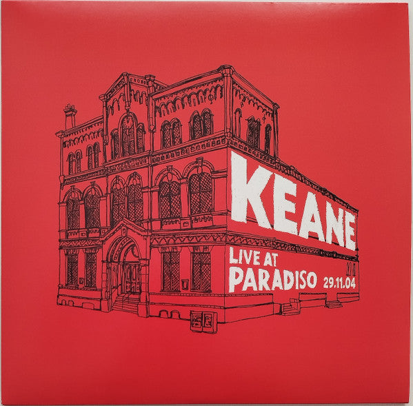 Image of Front Cover of LP - EX/EX - KEANE, Live At Paradiso 29.11.04 (Island Records; 5864211, Worldwide 2024, Record Store Day, Limited Edition Red And White Vinyl, Stereo), ,  - 2646256S
