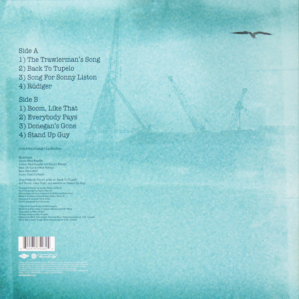 Image of Back Cover of LP - VG+/EX - MARK KNOPFLER, One Take Radio Sessions (Mercury; 7535262, Worldwide 2025 Reissue, Record Store Day, Limited Edition, Remastered, Stereo, 180g), Corner Bump,  - 2646277S