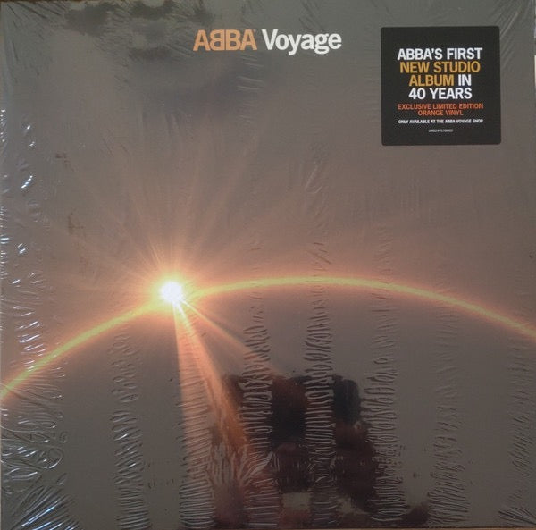 Image of Front Cover of LP - NEW/NEW - ABBA, Voyage (Polar ; 00602445708802, UK 2022, Gatefold, Inner, Poster & Postcard, Orange Vinyl), , Voyage is ABBA s first new studio album in 40 years. An incredible 40 years since their last studio album The Visitors, ABBA have not only recorded two new songs,  I Still Have Faith In You  and  Don t Shut Me Down , that will both feature in the concert, but they have recorded and produced an entire new album. Recorded together at Benny s studio Riksmixningsverket in St