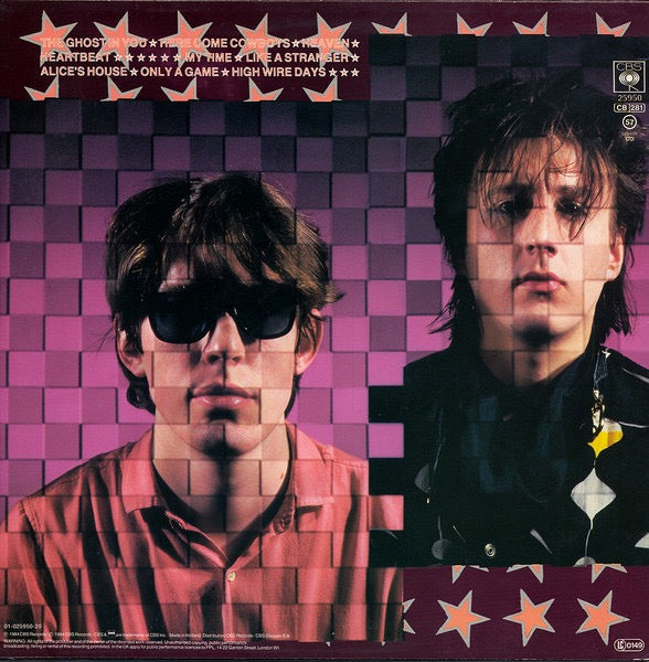 Image of Back Cover of LP - VG/VG - THE PSYCHEDELIC FURS, Mirror Moves (CBS; CBS 25950, Europe 1984, Inner), ,  - 2616519C
