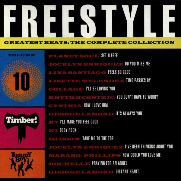 Image of Front Cover of CD - VG+/VG+ - VARIOUS, Freestyle Greatest Beats: The Complete Collection - Volume 10 (Tommy Boy; TBCD 1191, US 1997, Jewel Case), ,  - 2616478C