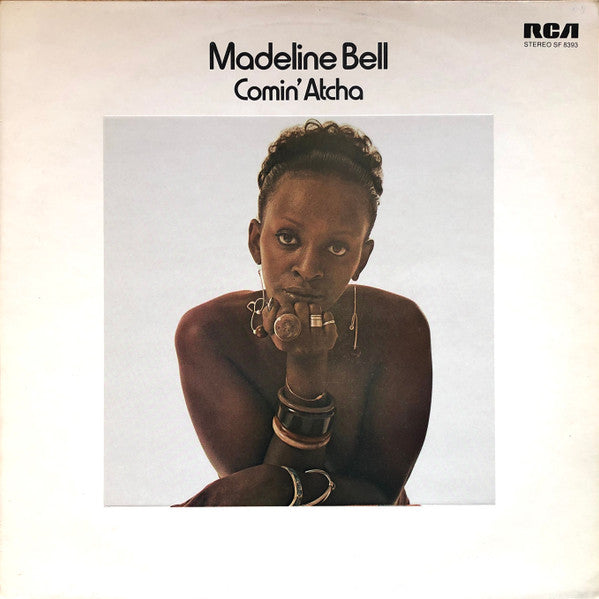 Image of Front Cover of LP - VG/VG - MADELINE BELL, Comin' Atcha (RCA Victor; SF 8393, UK 1973, Picture Sleeve), Strong VG,  - 2626271E